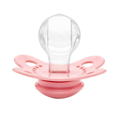 LittleForBig Bigshield Gen-3 pink nipple silicone showing smooth natural feel for sucking.