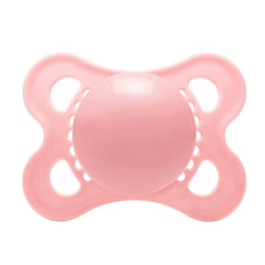 LittleForBig Bigshield Gen-3 pink pacifier front view for easy handling and stylish comfort.