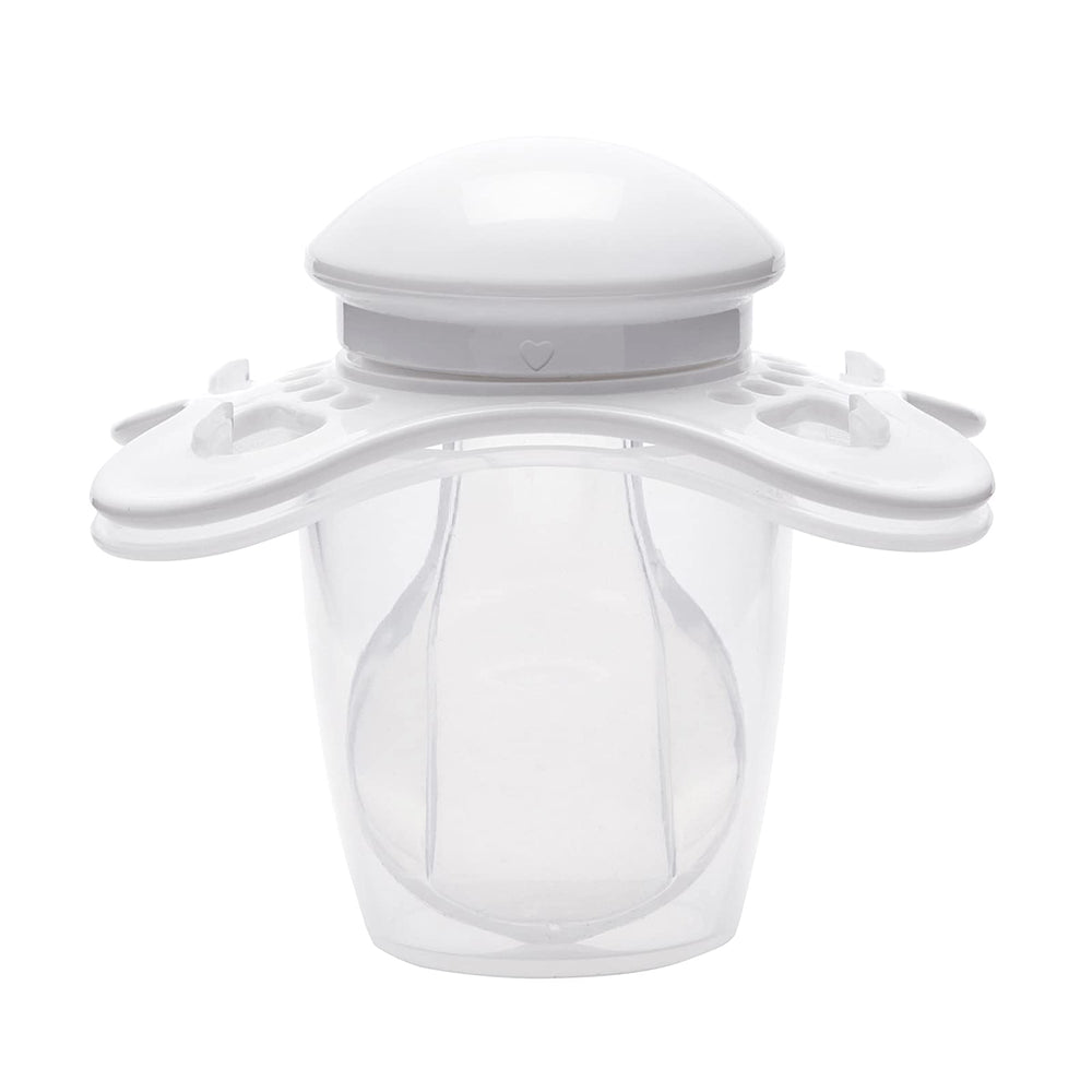 LittleForBig BigShield Gen-3 assembled pacifier illustrates mix-and-match versatility.