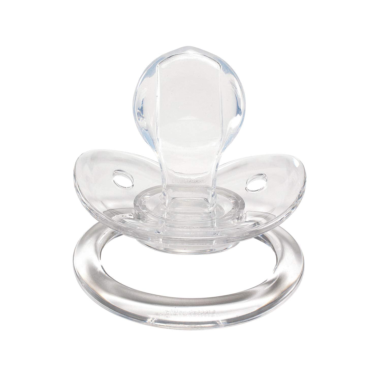 LittleForBig BigShield soft silicone nipple close-up for gentle mouth feel.