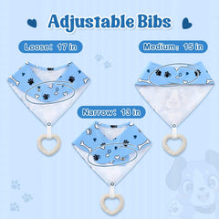 Littleforbig cartoon puppy design Little Blue adds playful charm.