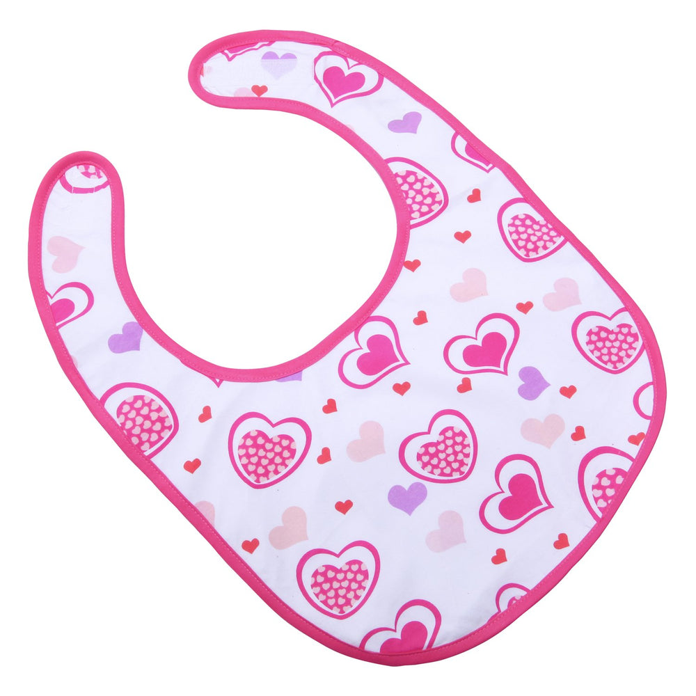Littleforbig adjustable hook-and-loop closure on adult bib close-up