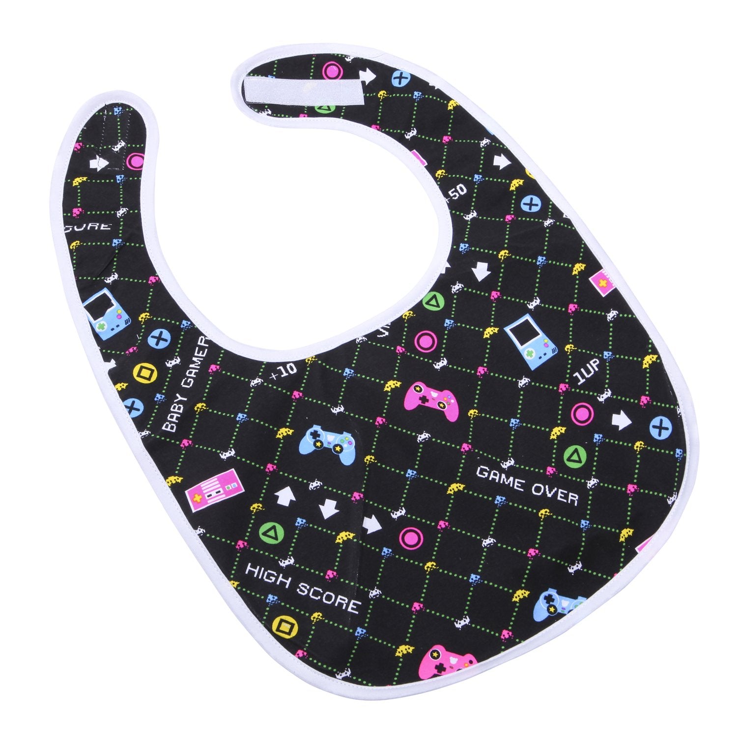 Littleforbig bib showing neck size up to 21.2 inches