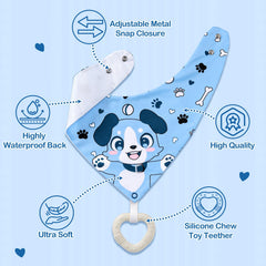 Littleforbig silicone biscuit teether BPA-free for comfortable chewing.