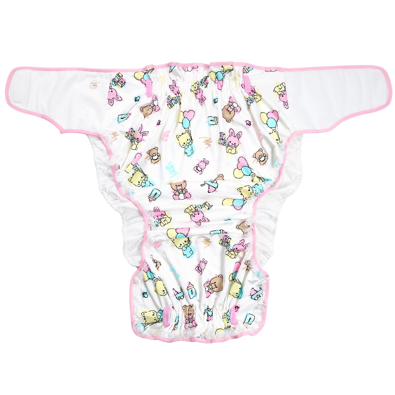 Littleforbig Silky Omutsu wrap wearer comfort photo highlights all-day wearability.