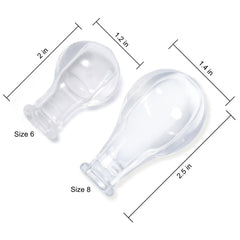 LittleForBig size8 teat compatibility with Gen1-Gen3 pacifiers for easy upgrades