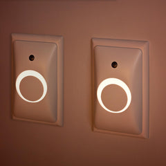 LittleHippo GlowGuard outlet cover 2-pack seals outlets and prevents tampering.