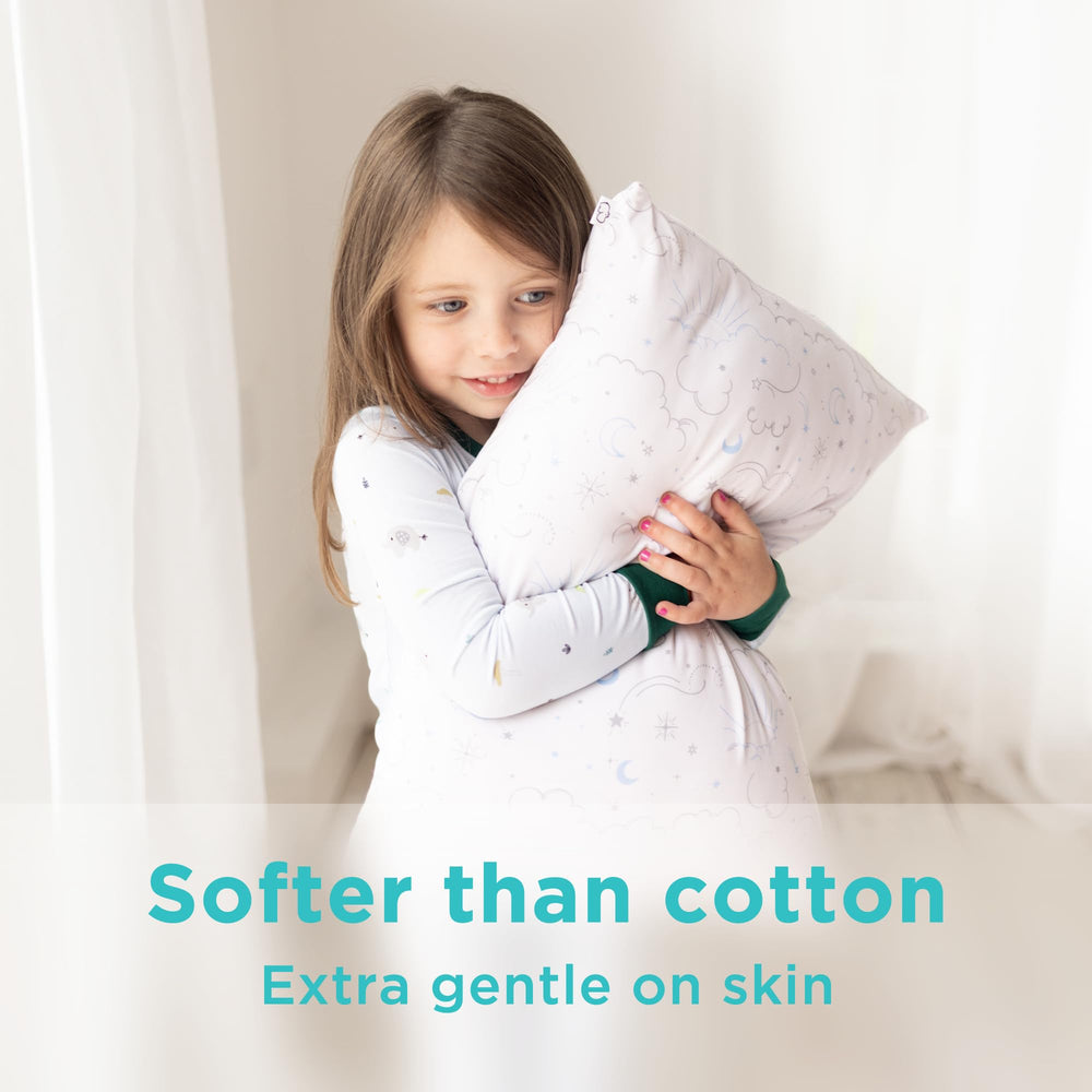 LittleHippo ergonomic-neck support pillow helps align growing necks during naps.