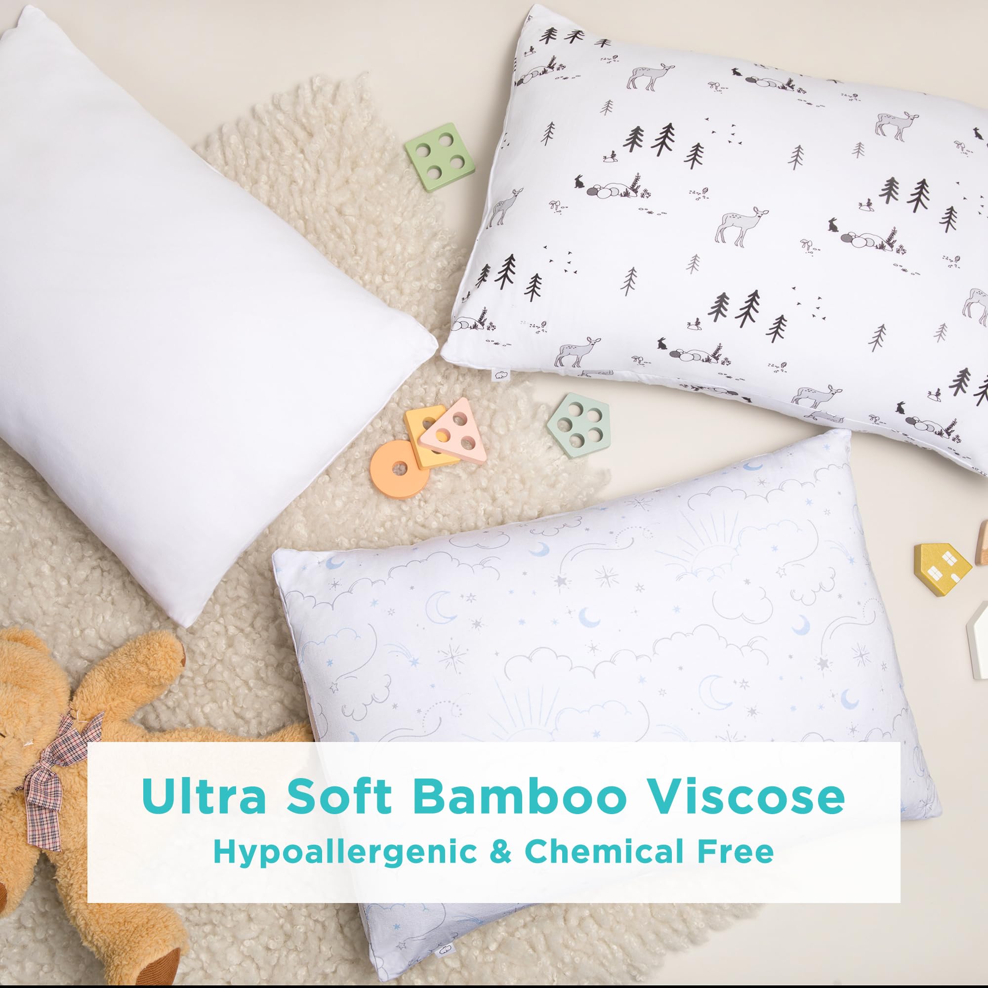 LittleHippo Celestial pillow travels well for car rides and on-the-go naps.