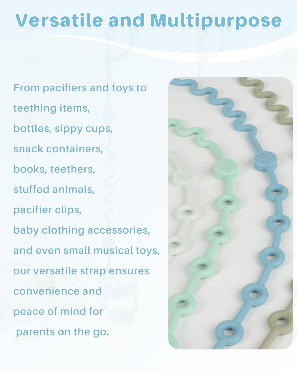 LittleHugs easy-clean silicone makes sanitizing quick after meals or travel.