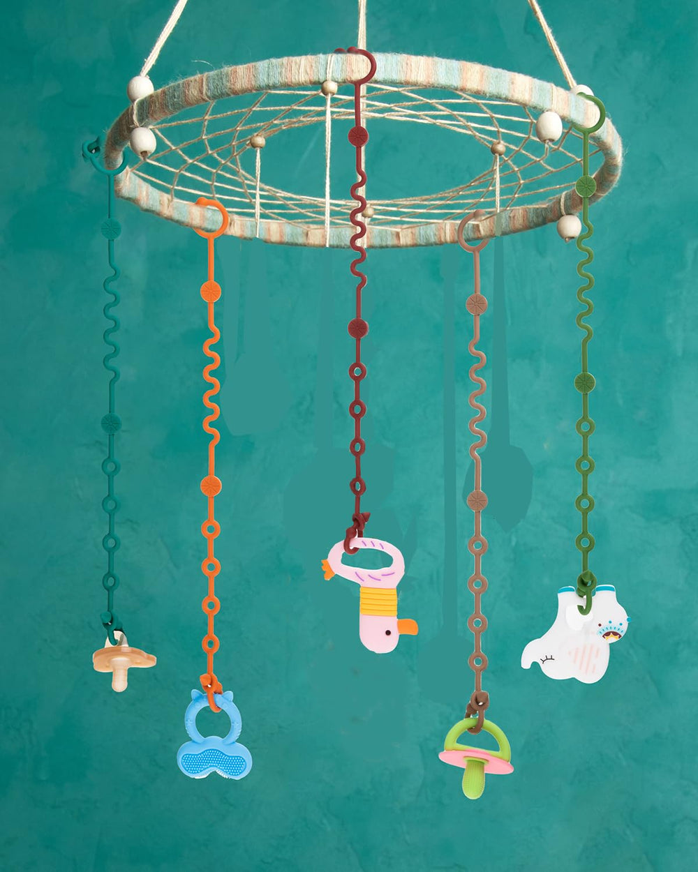 LittleHugs Toy Straps color set helps keep essentials organized