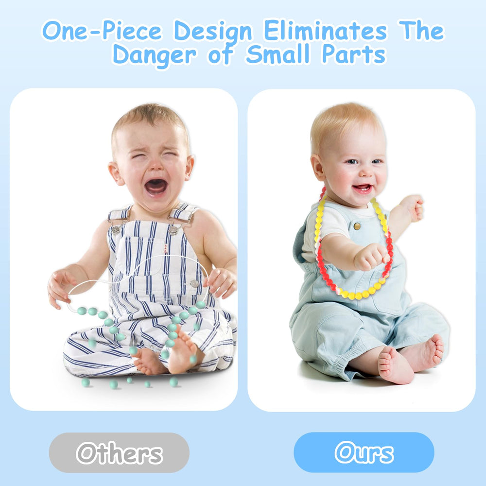 LittleLamb teething necklace offering sensory use for focus and calm during tasks.