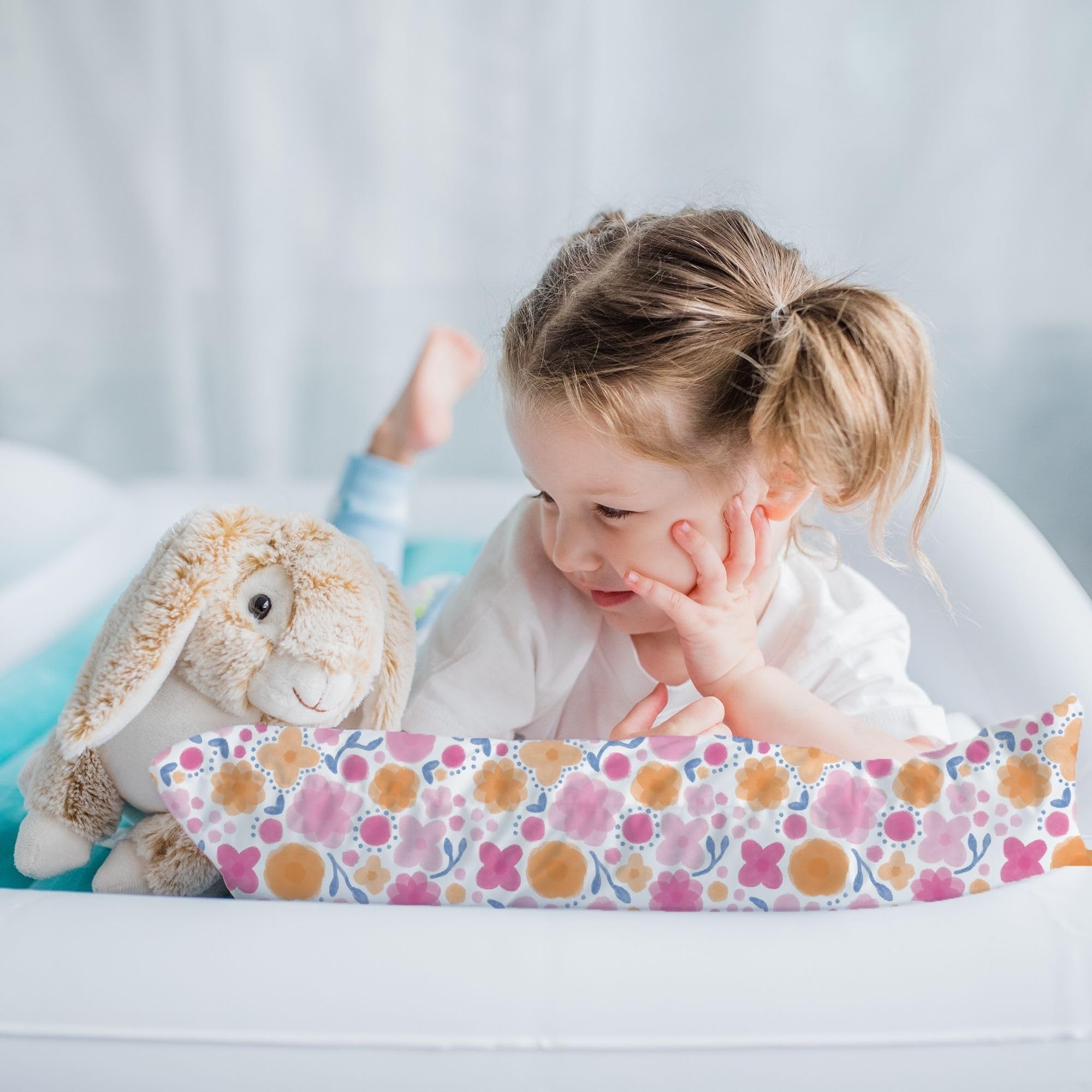 Little Sleepy Head machine-washable pillow demonstrates easy care and long-lasting shape