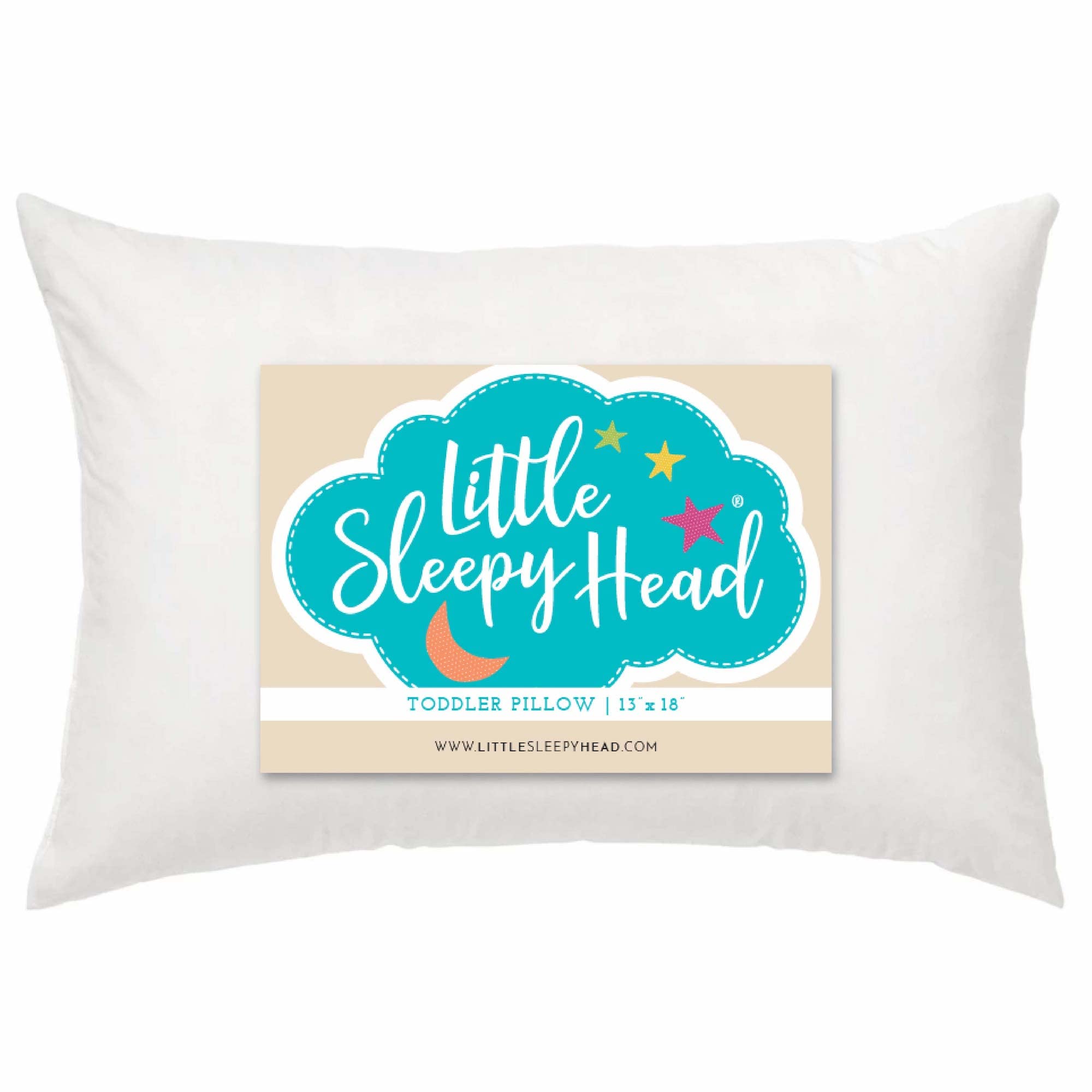 Little Sleepy Head toddler pillow 13x18 ready for bedtime and travel comfort