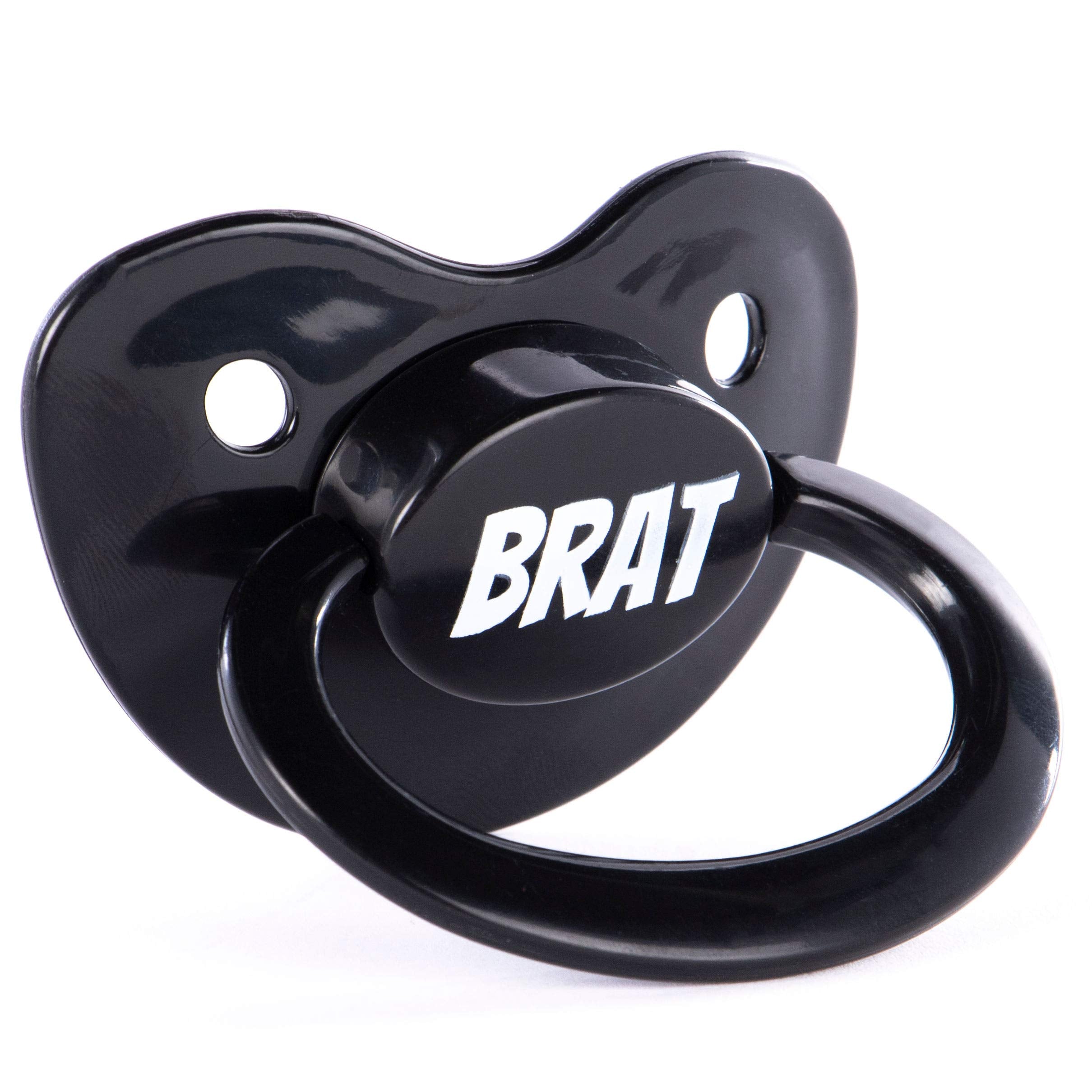 Littletude adult pacifier with large teat for soothing bedtime rituals.
