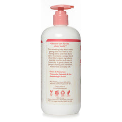 Little Twig foamy bath time wash shows rich lather for easy rinsing.