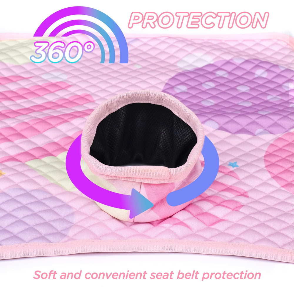 LITTOBEBE 360-degree leak-proof center buckle design prevents diaper leaks safely