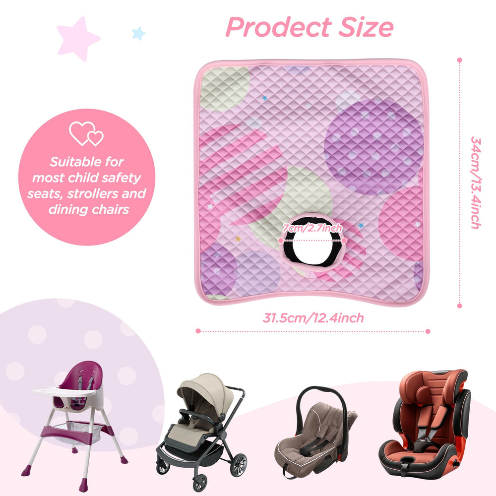 LITTOBEBE durable car seat protector reduces wear and tear on seats