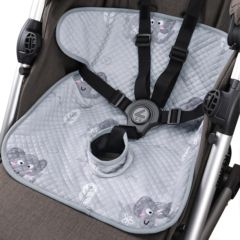 LITTOBEBE Piddle Pad dry-quick gray emphasizes fast drying after messes.