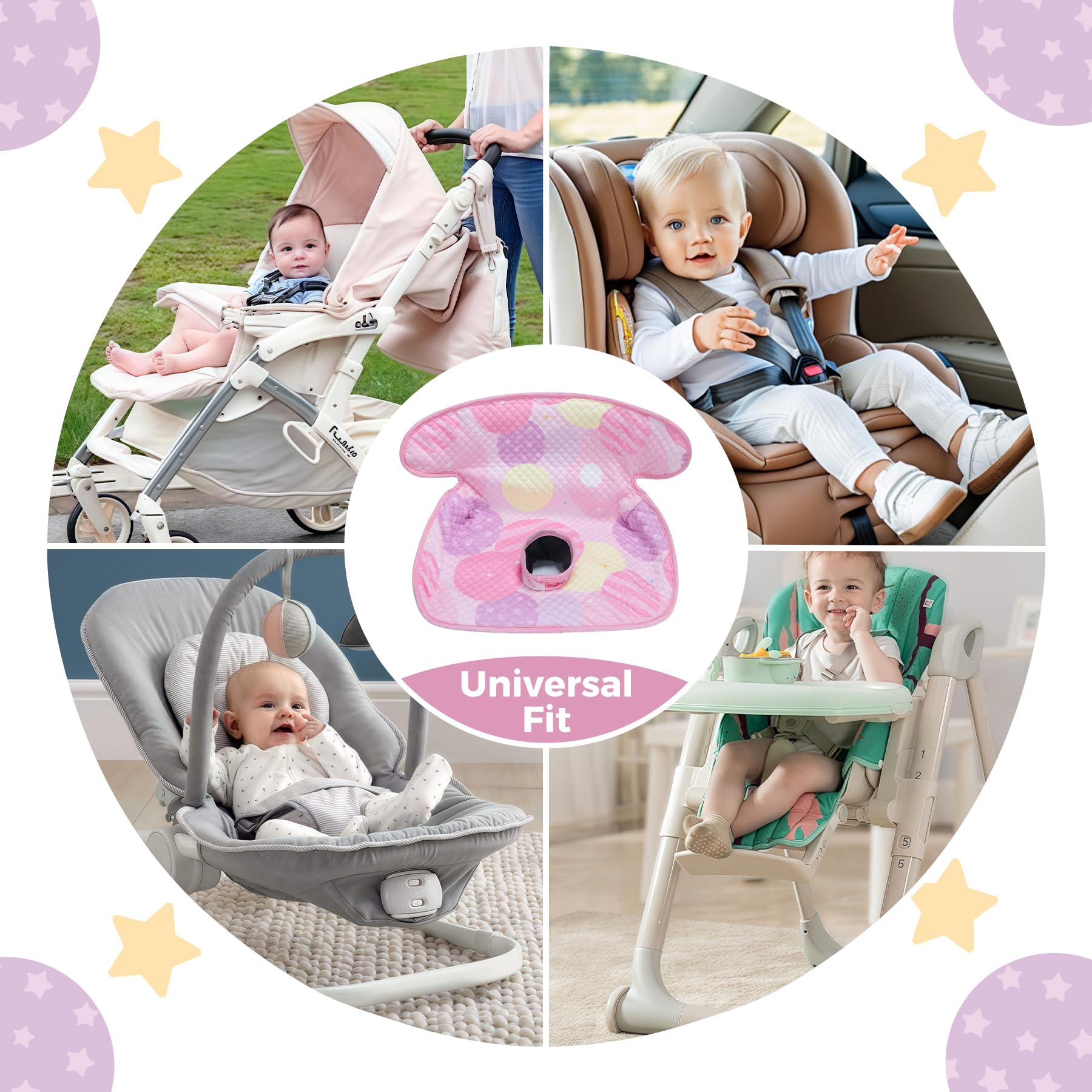 LITTOBEBE Piddle Pad great for high chair use at home or on-the-go