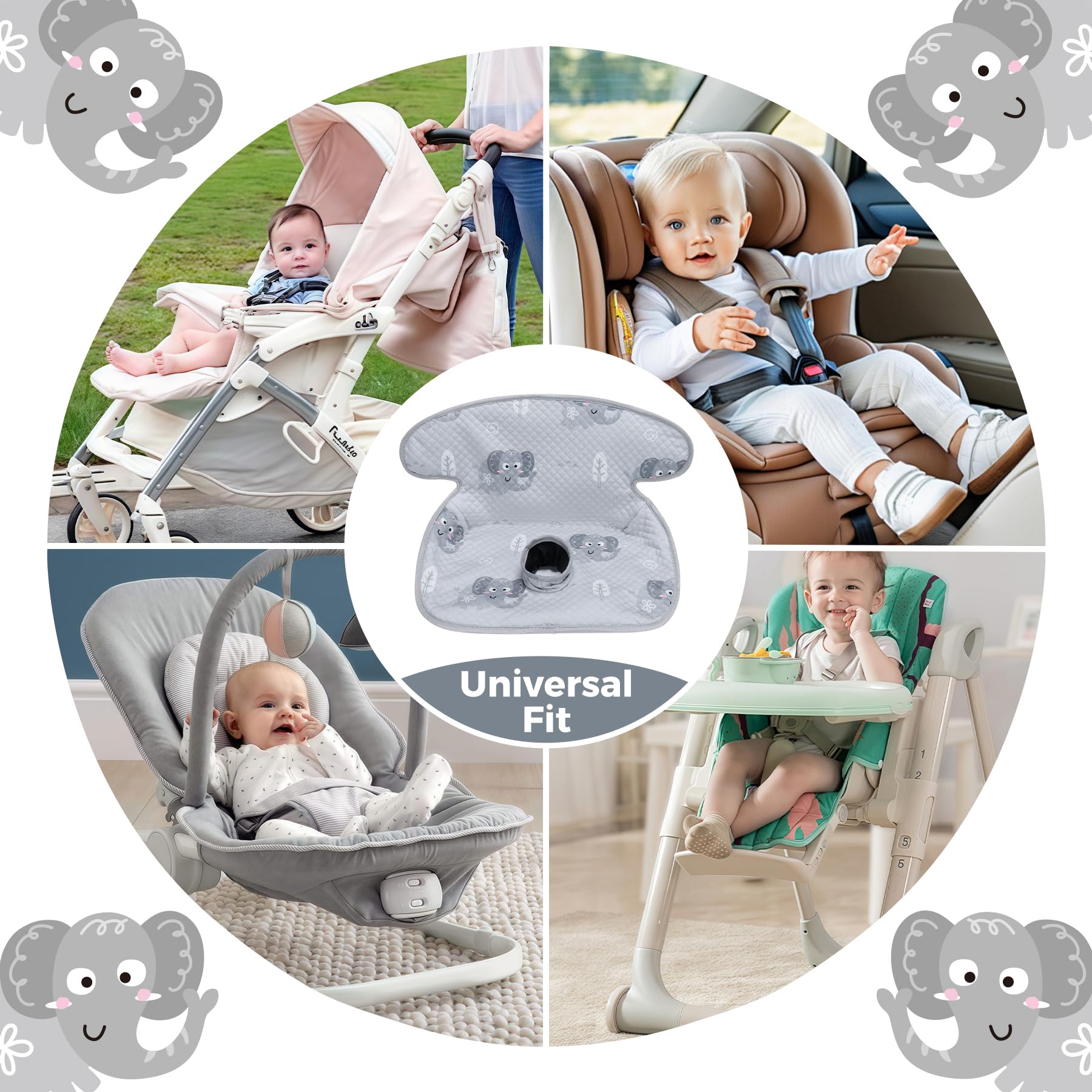 LITTOBEBE Piddle Pad ideal for car seats and strollers during potty training.