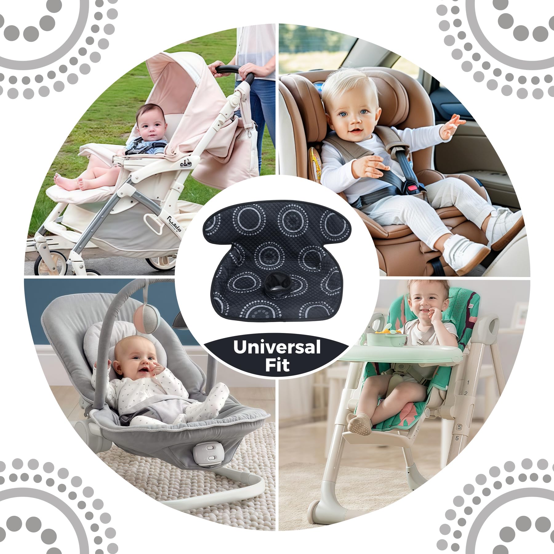LITTOBEBE Piddle Pad quick-dry core speeds drying after spills.