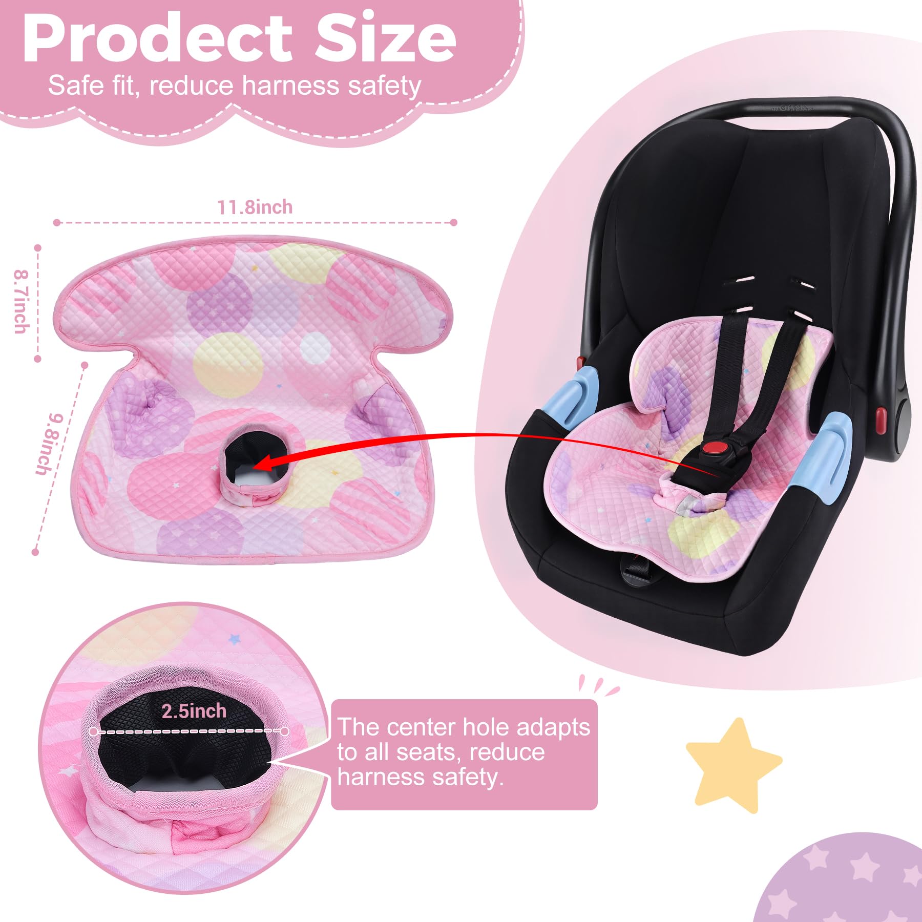 LITTOBEBE Piddle Pad suitable for stroller use during travel