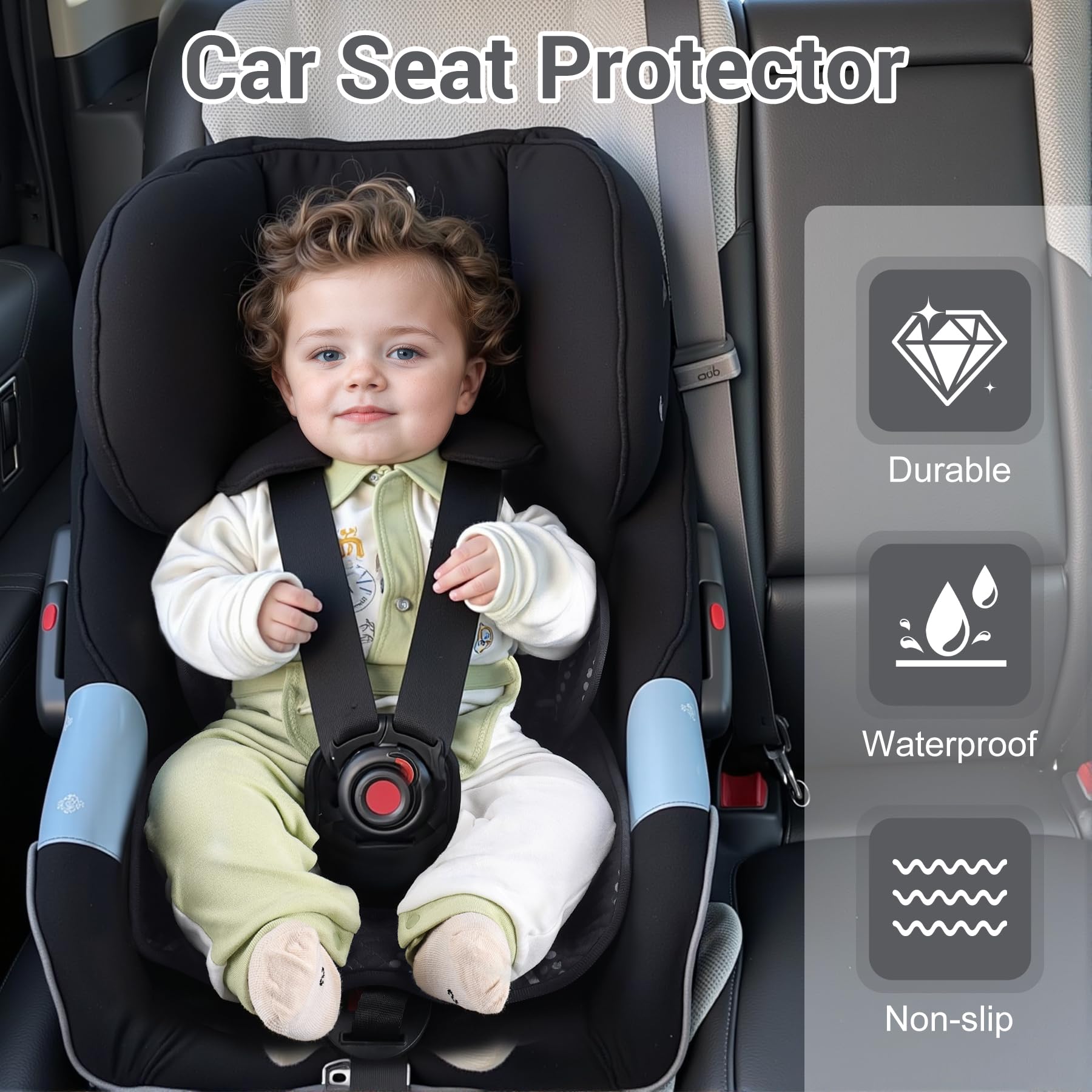 LITTOBEBE seat-protector-durability endures everyday use without sagging.