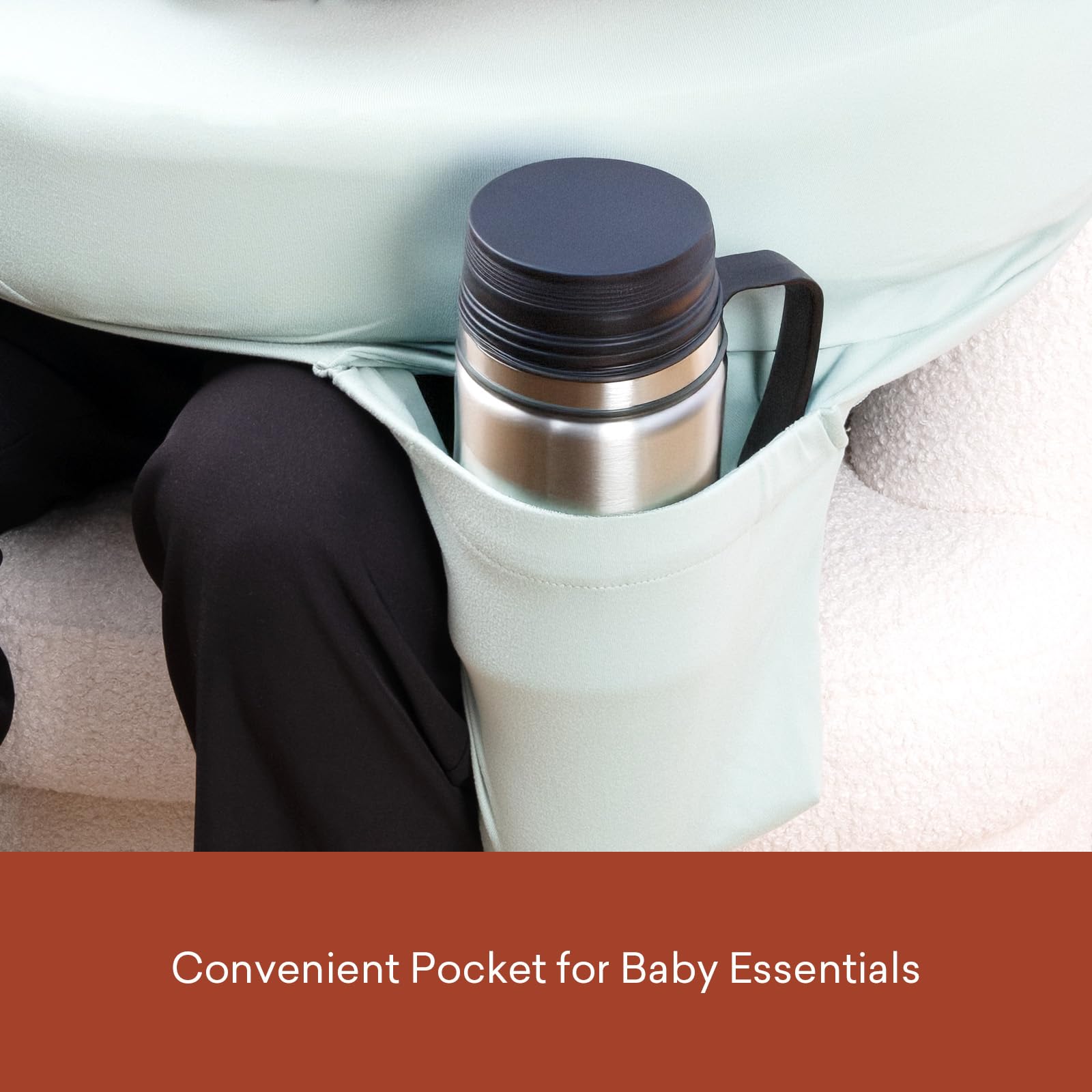 Littogoose busy moms easy-on-off design saves time during feeds.