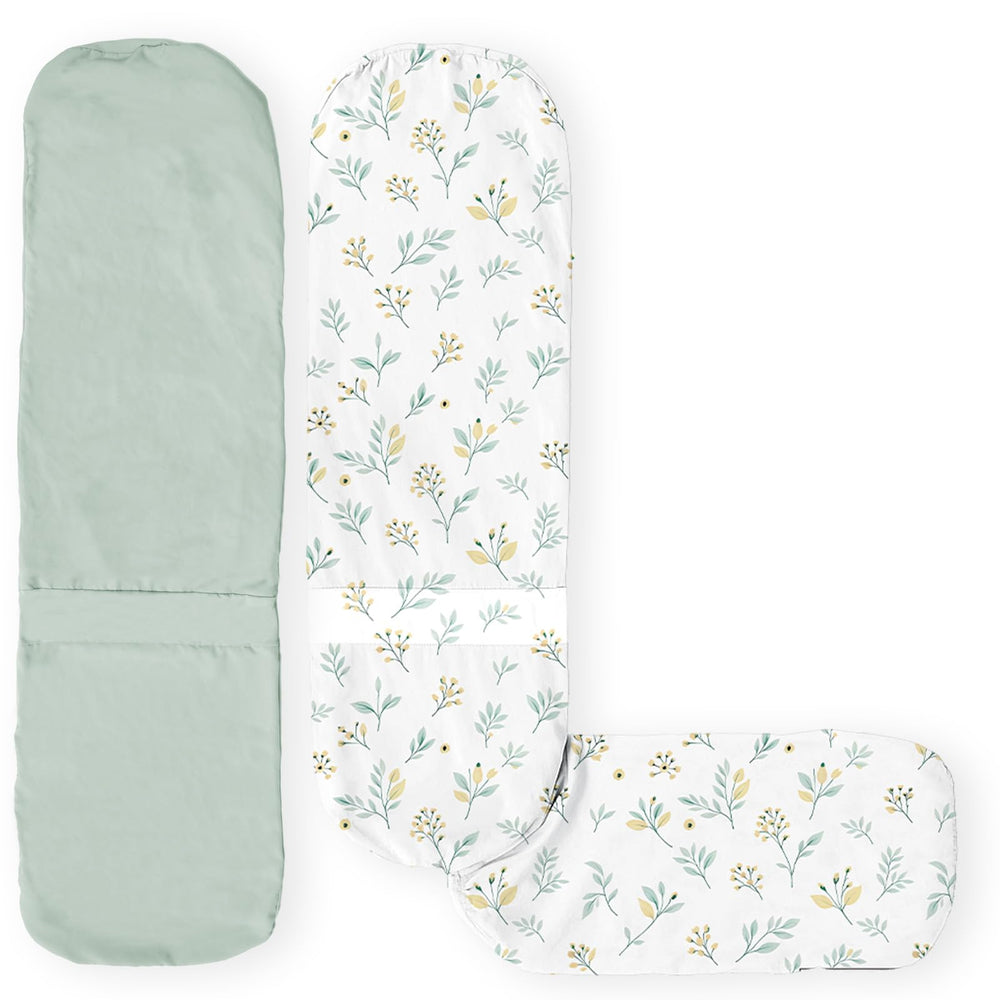 Littogoose Frida Mom pillow cover close-up shows soft, breathable fabric for comfort.