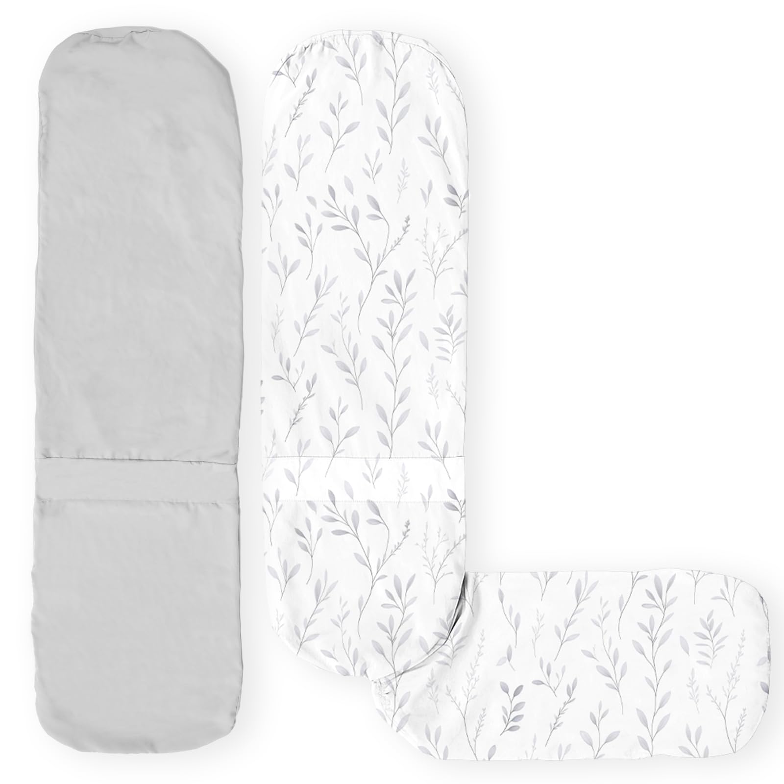 littogoose frida mom pillow cover side view proves secure fit and plush softness for comfort.