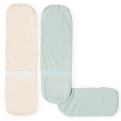 Littogoose Frida Mom pillow cover top view shows a snug, secure fit for stable night support.