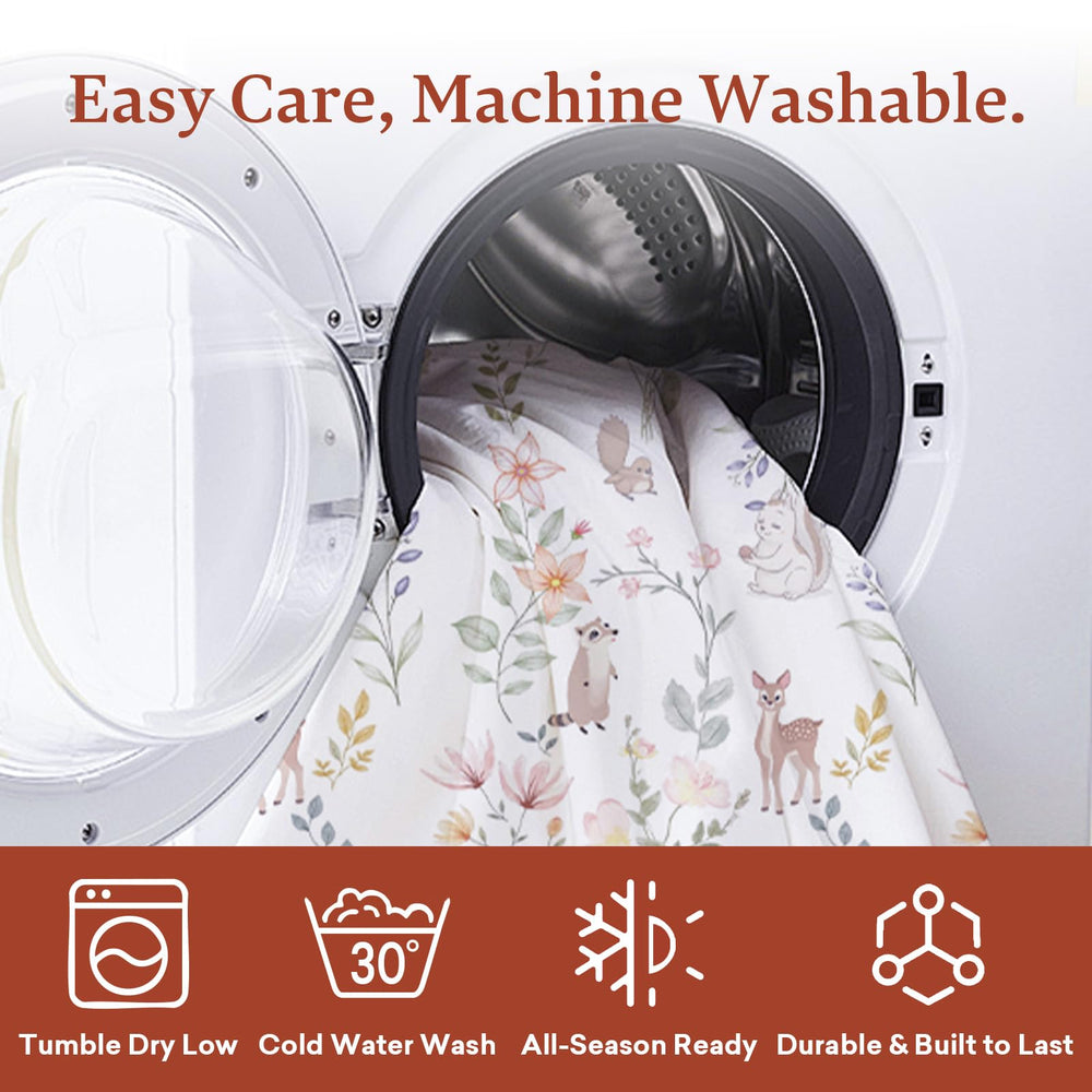 Littogoose Graco Pack and Play sheet machine-wash care for lasting softness