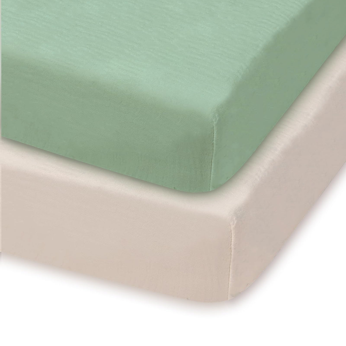 Littogoose Graco Pack and Play sheets secure 360 degree fit on a standard 38x26 mattress.
