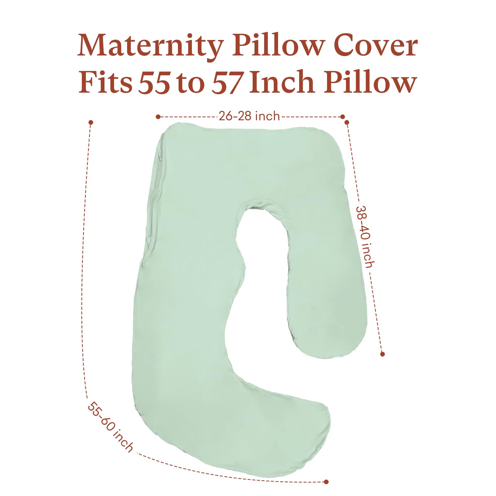 littogoose pillow cover soft-breathable fabric for cool, comfortable nights