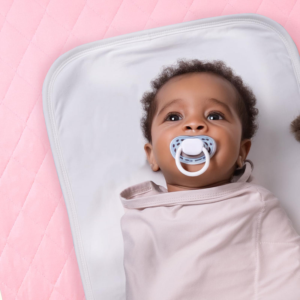 Littogoose baby-sleep view emphasizes soft quilted fabric for gentle touch