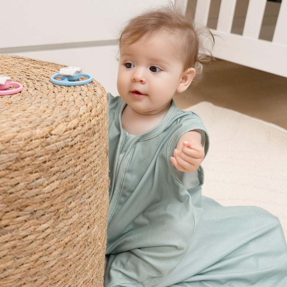 Littogoose toddler sleep sack fabric detail emphasizes soft breathable material