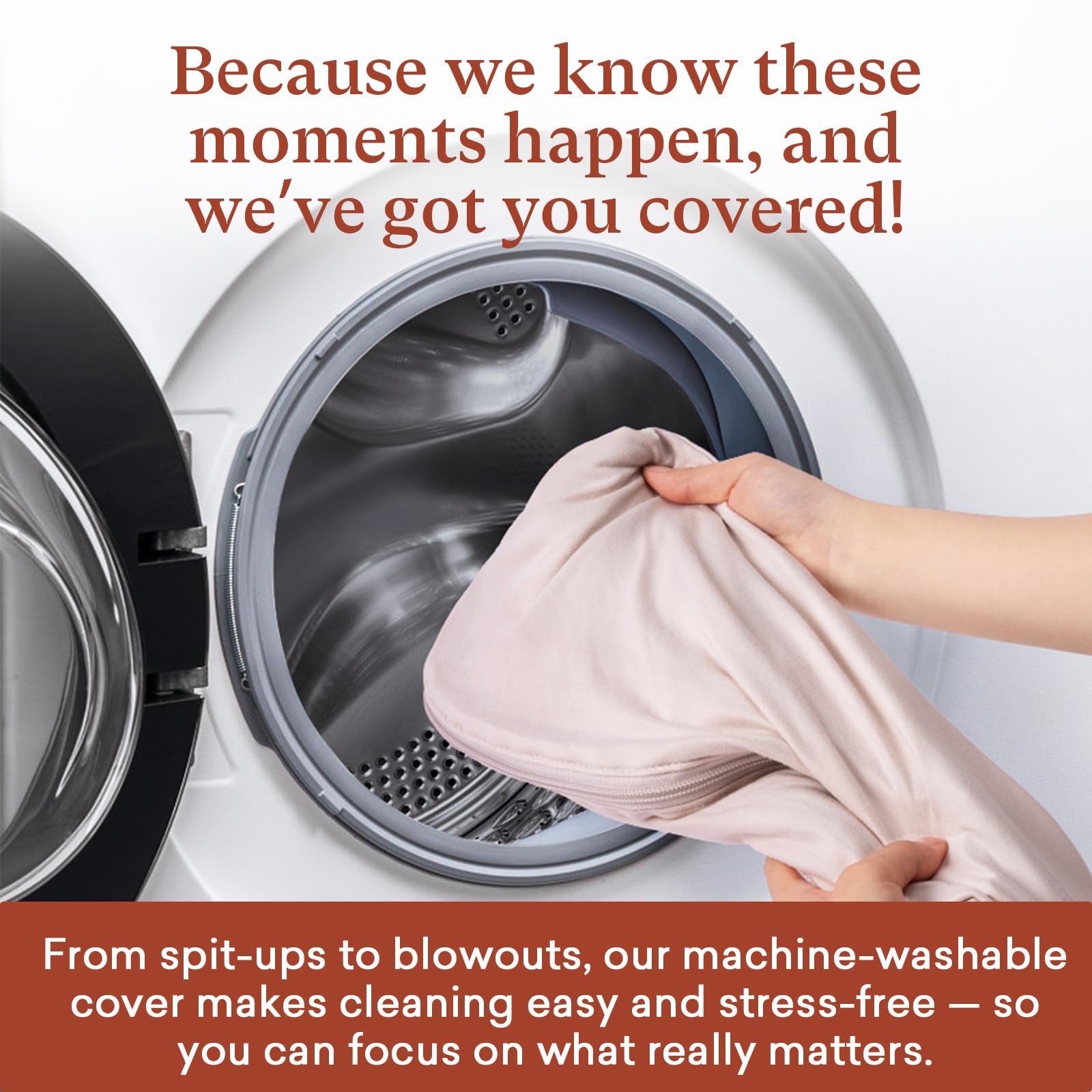 Littogoose wrap-around pillow fit ensures pillow stays in place.