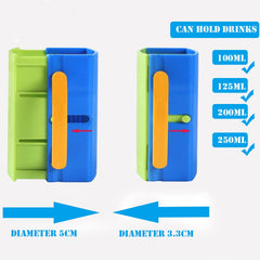 LIUHUIZEYU juice box holder adjustable sizes fits most cartons