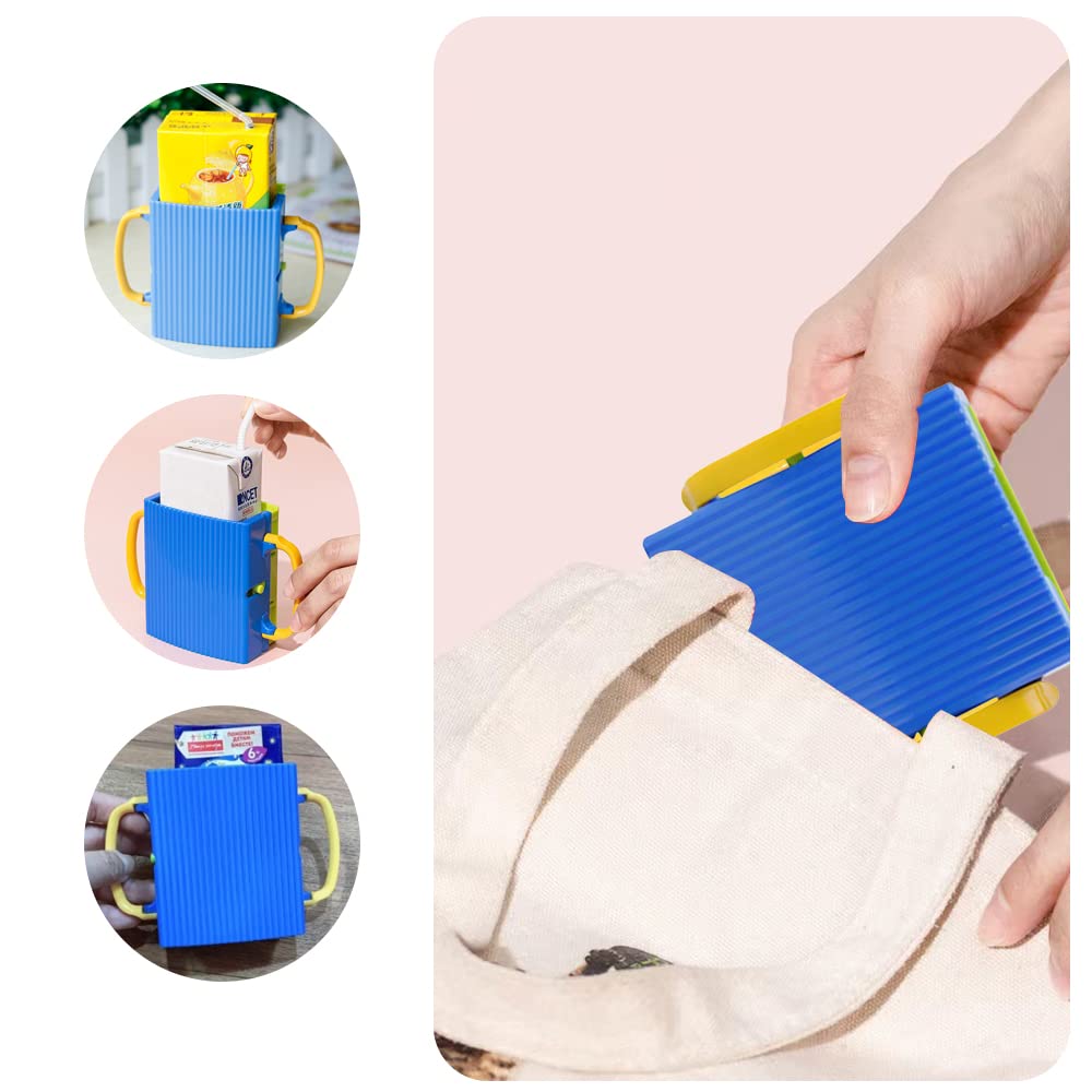 LIUHUIZEYU juice box holder in-car use for travel sipping