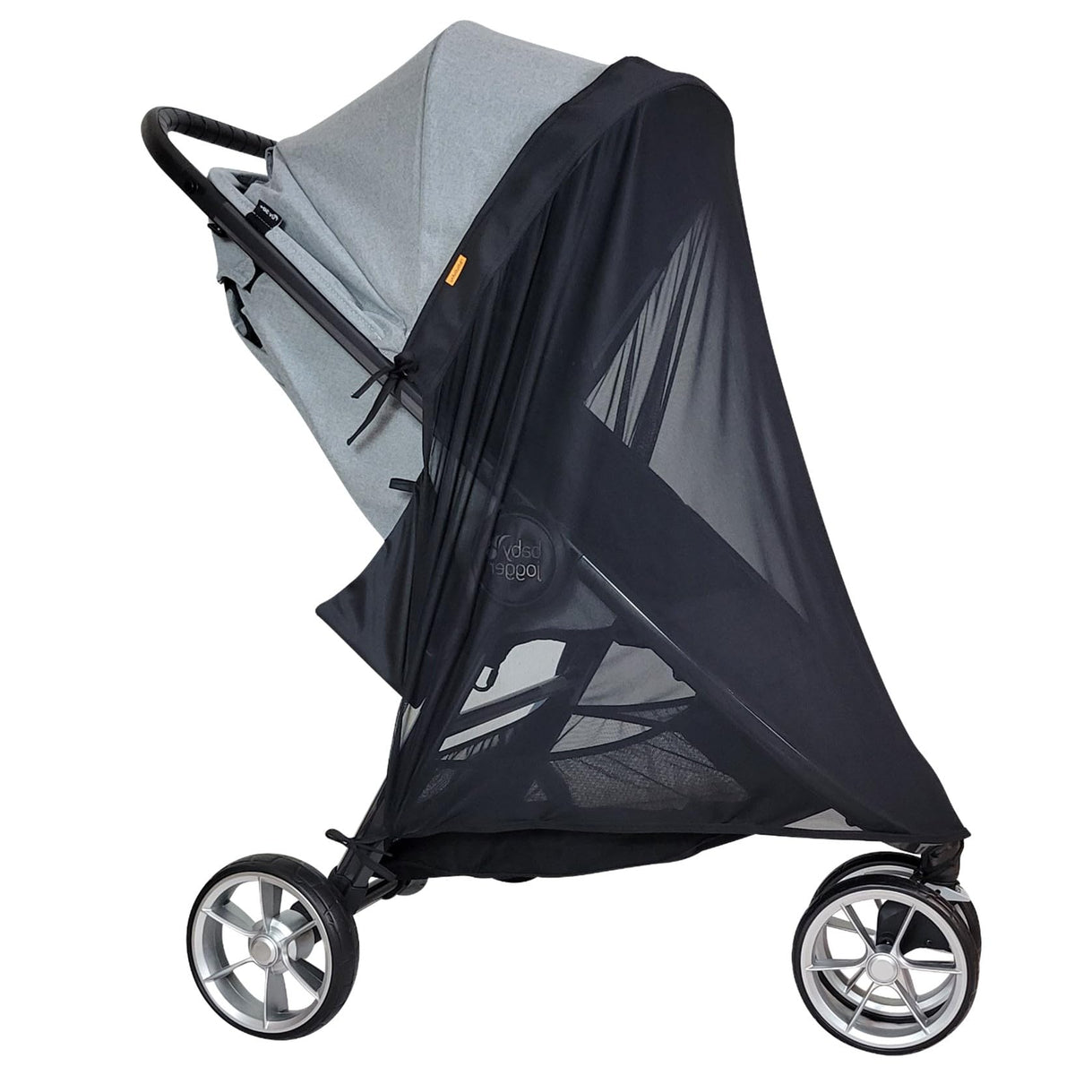 Liuliuby stroller sun shade cover front view delivering wide UV protection.