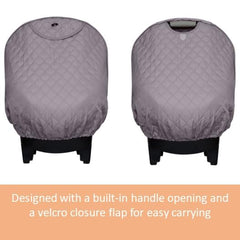 Liuliuby weather shield breathable vents promote airflow while keeping drafts away.