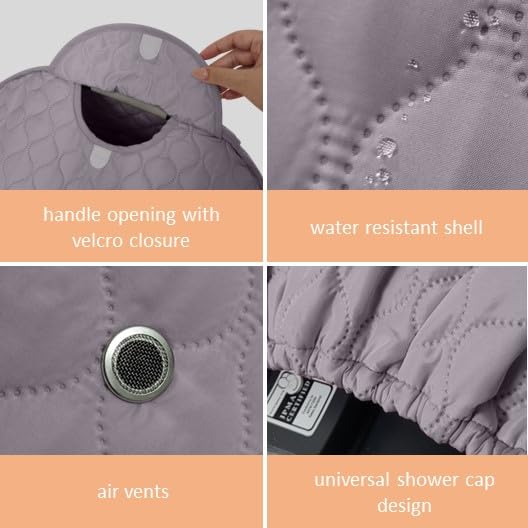 Liuliuby weather shield machine wash friendly care keeps it looking fresh.