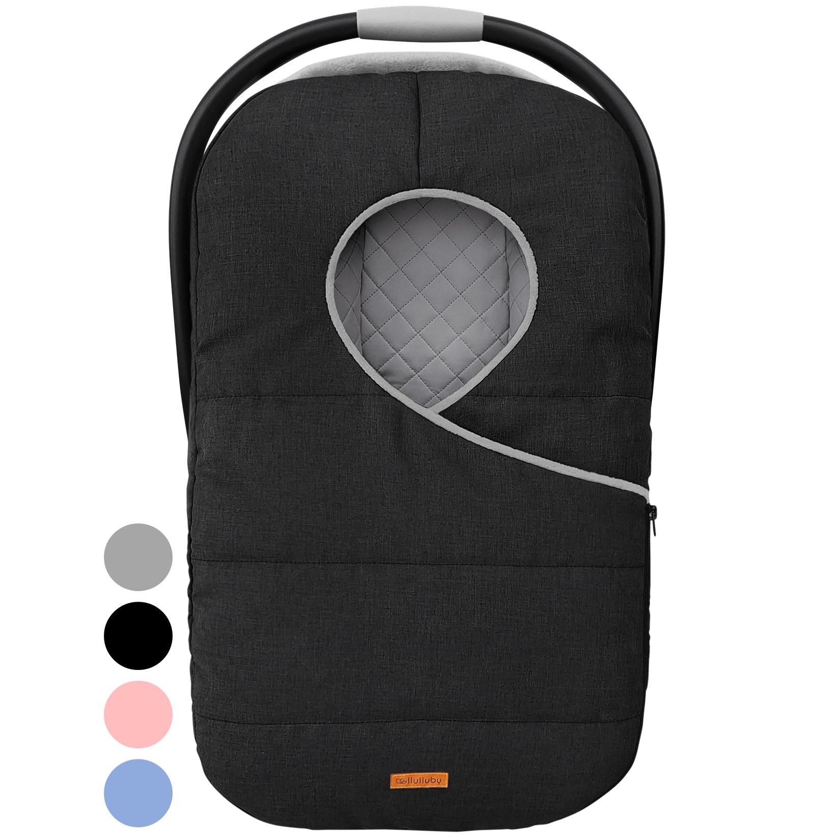 liuliuby winter carseat cover weatherproof shell protects baby from rain and wind