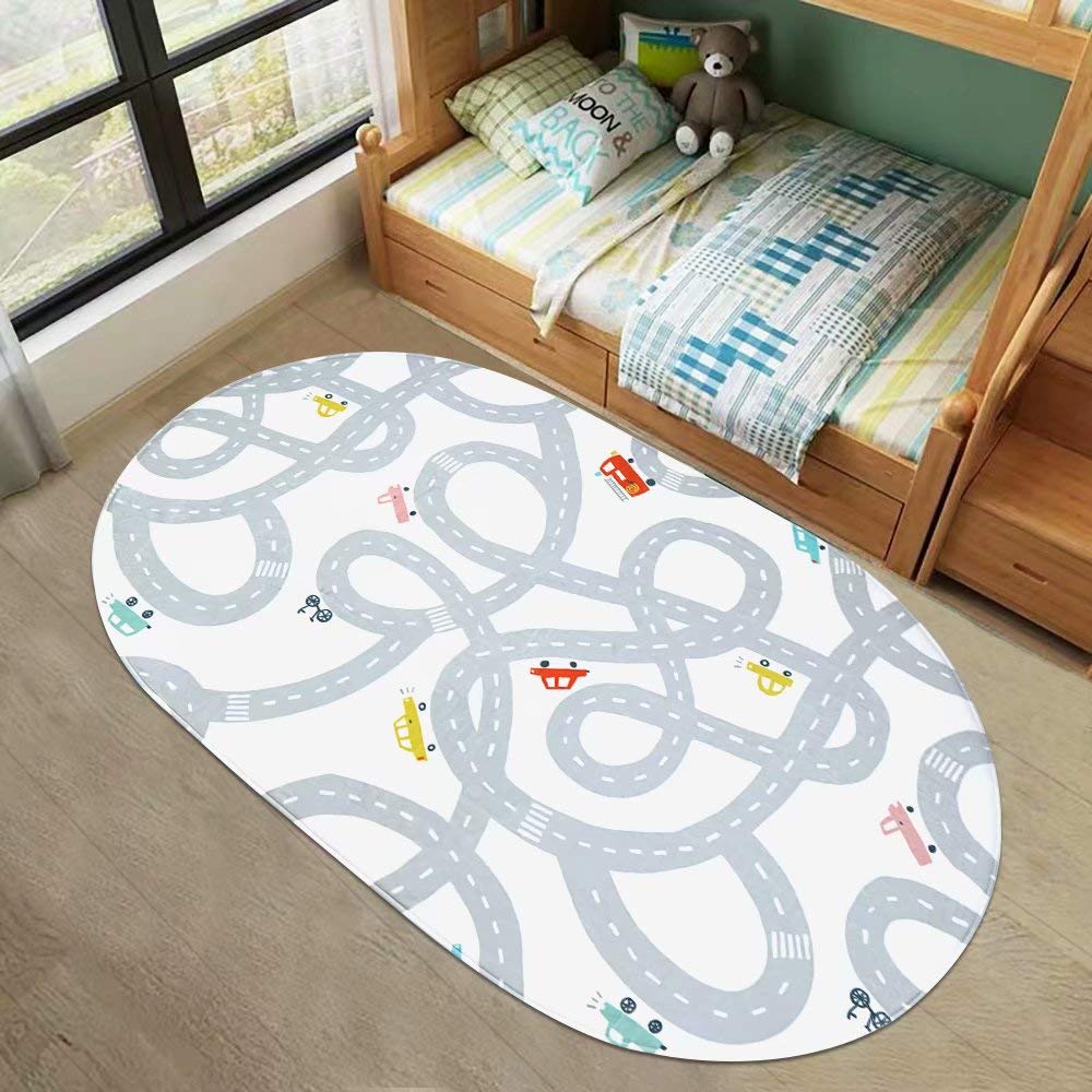 LIVEBOX Road Traffic Rug indoor-outdoor use supports versatile spaces.