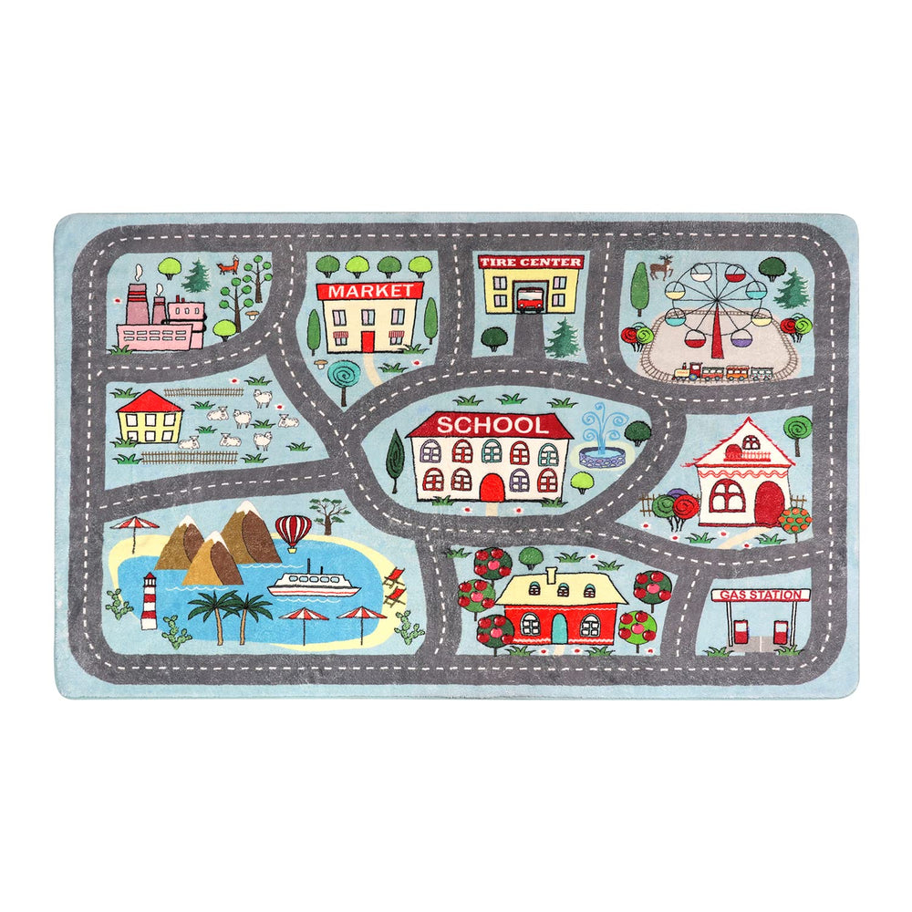 LIVEBOX Soft Kids Rug compact packaging note aids storage and travel planning