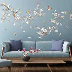 LiveGallery birds wall decal creates whimsical classroom ambiance