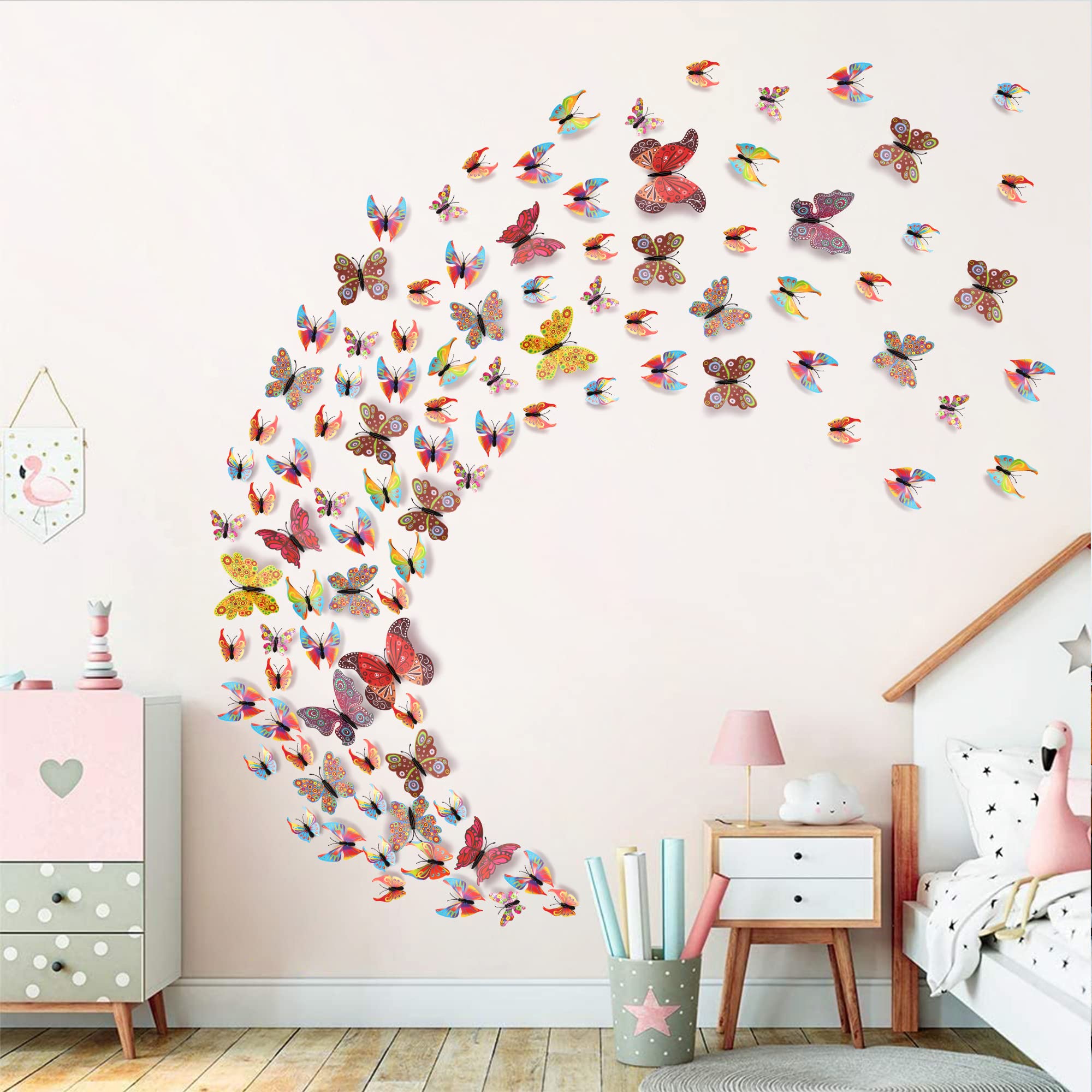 LiveGallery easy-application decals demonstrate tool-free decorating and temporary wall art.