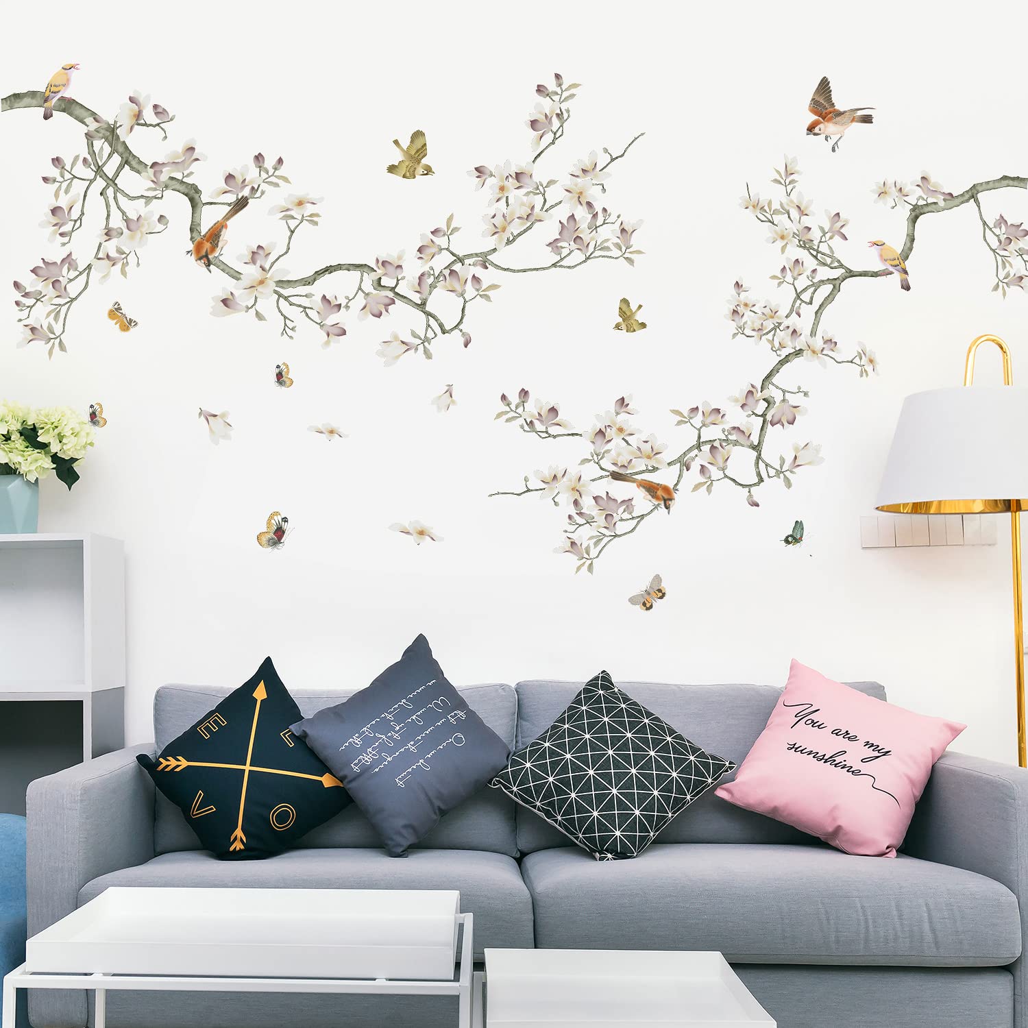 LiveGallery nursery wall art decal promoting calming nature-inspired interiors