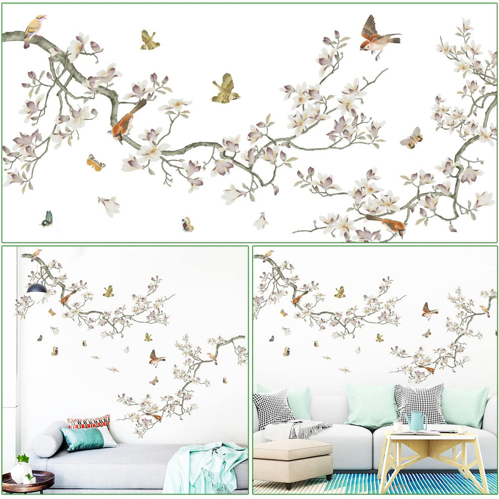 LiveGallery wall decal assembly shows easy DIY application